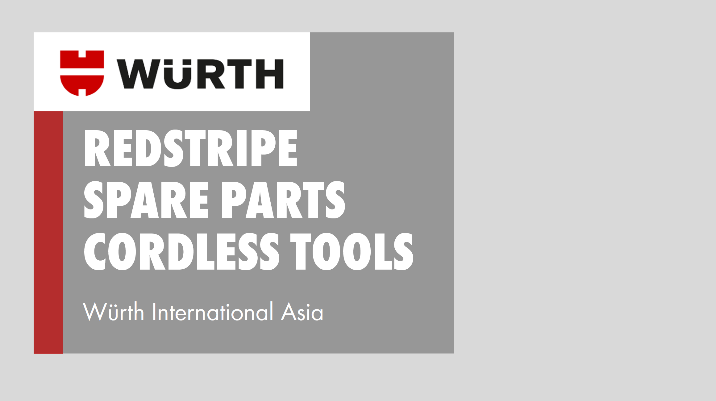 RedStripe Spare Parts